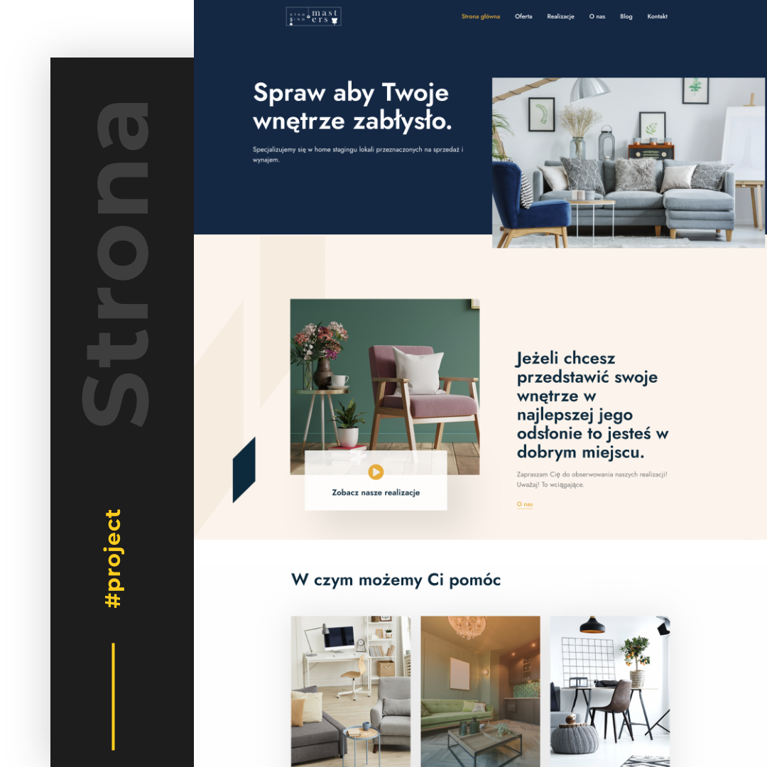 Strona dla Staging Masters