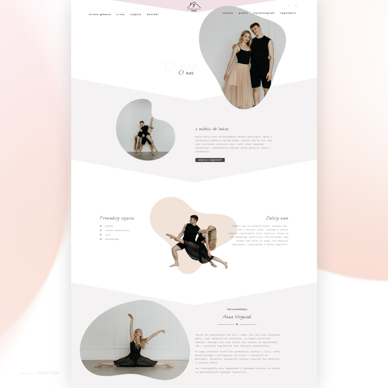szkoła tańca strona www